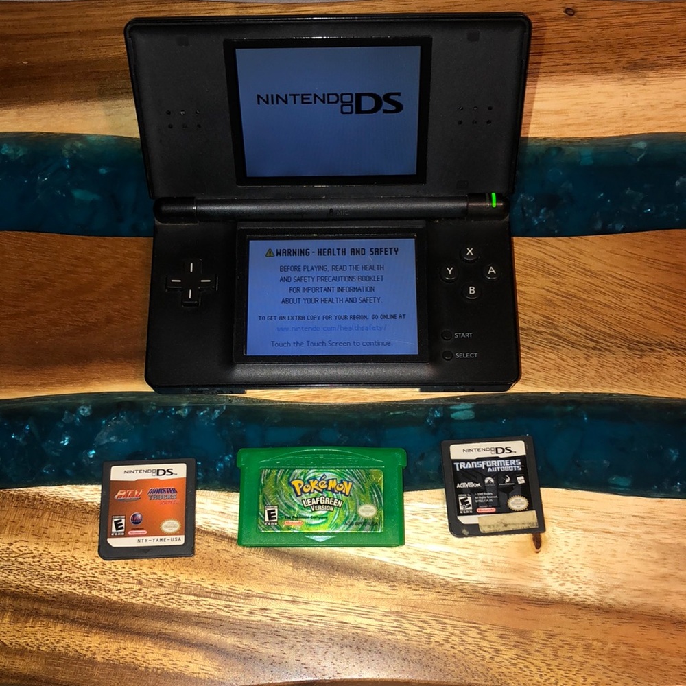 DS lite working great! +3 games!!